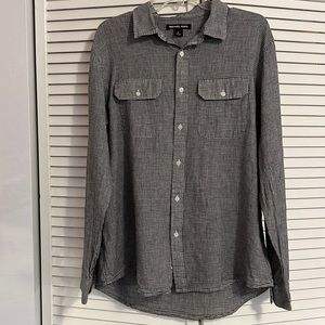 Michael Kors, Women's Button Down Long Sleeve Shirt, XL